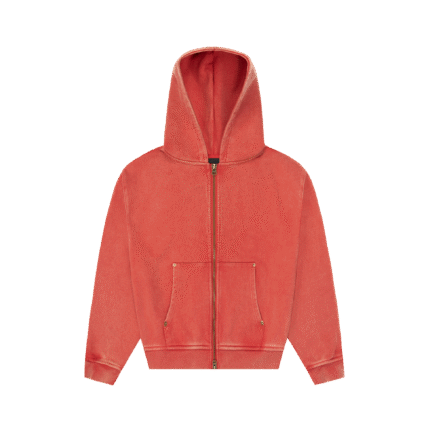 Experiment Five Disterssed Logo zip Hoodie