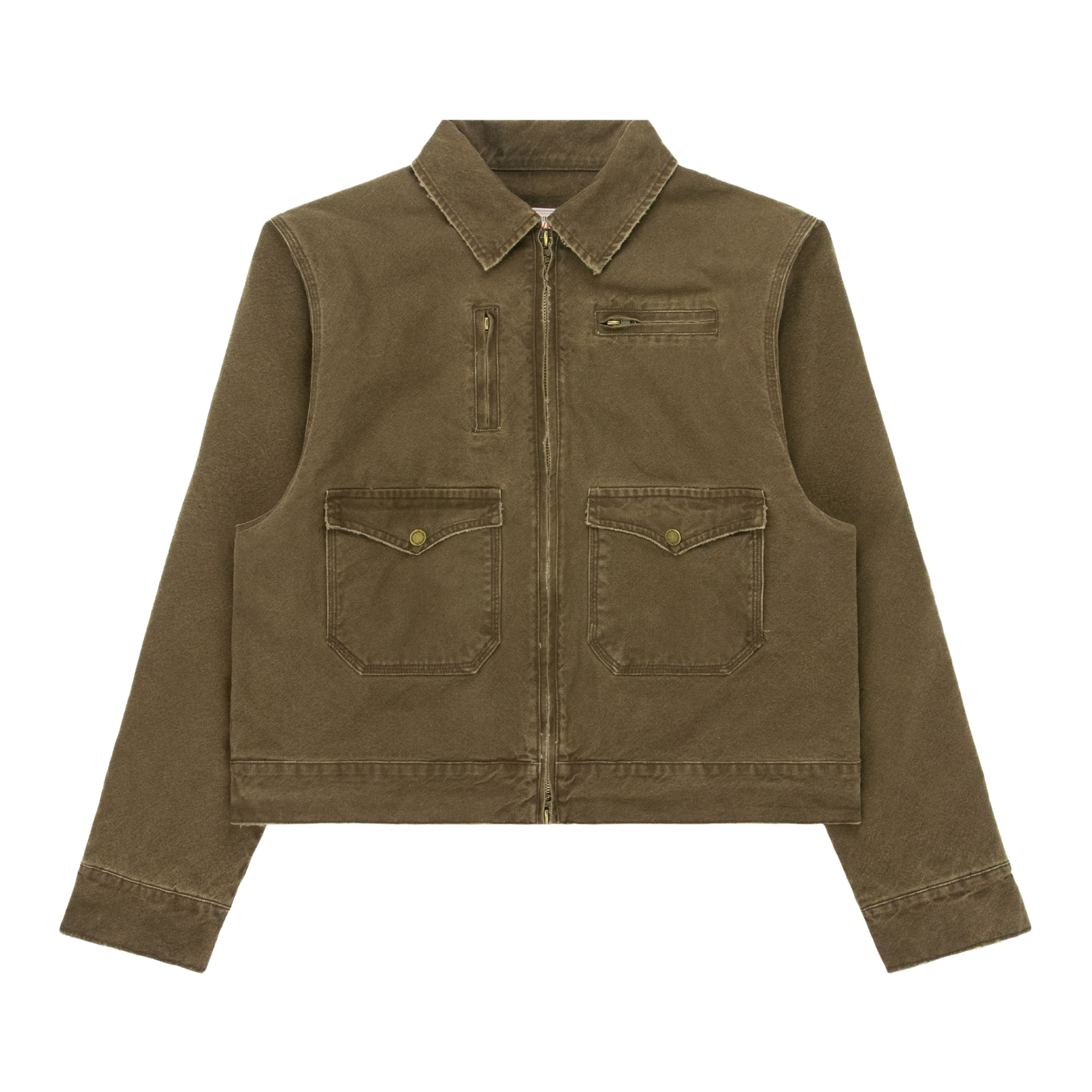 Gabriele_Jacket_Brown Experiment Five Gabriele Jacket Washed Brown